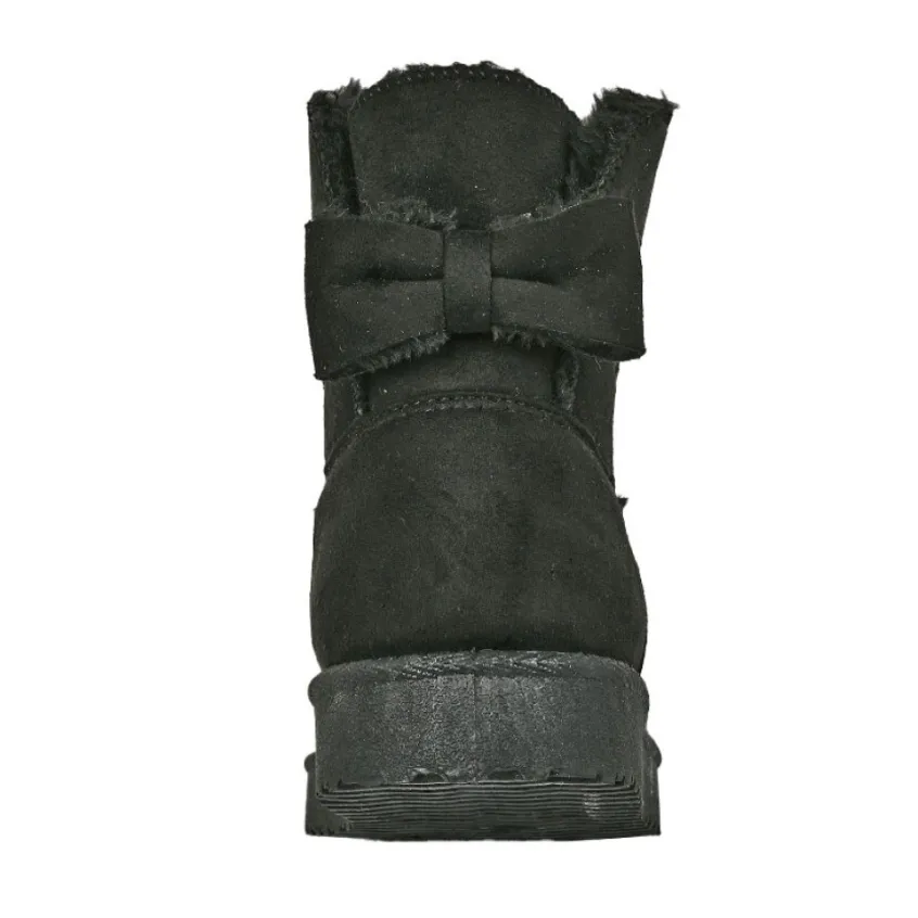 Boots, Bottines|VICE VERSA Boots Plates Femme Noir Fourrees