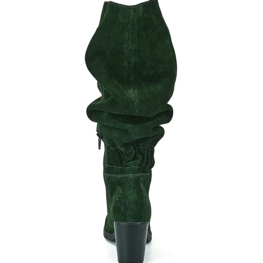 Bottes, Cuissardes|TIPO ALTO Bottes A Talons Femme Vert