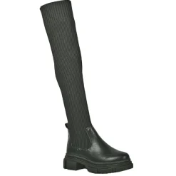 Bottes, Cuissardes|VICE VERSA Bottes Plates Femme Noir