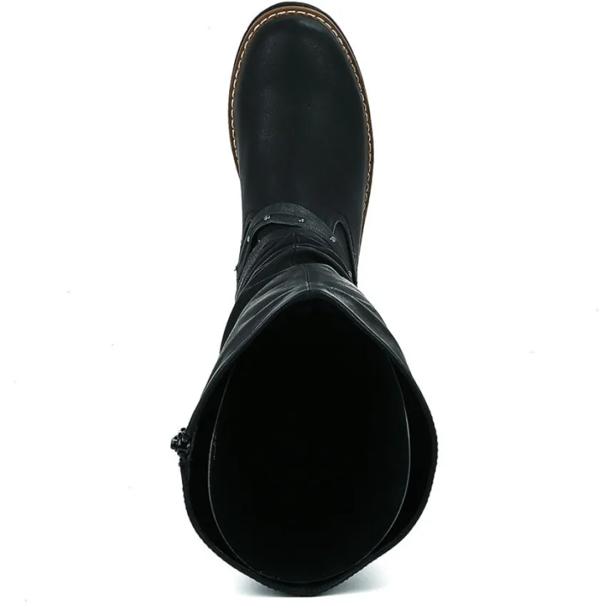 Bottes, Cuissardes|VICE VERSA Bottes Plates Femme Noir