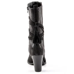 Boots, Bottines|VICE VERSA Bottines A Talons Avec Pampilles Noir