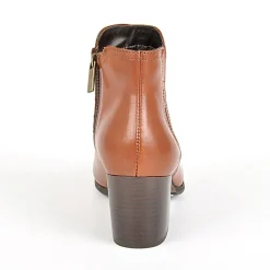 Boots, Bottines|TIPO ALTO Bottines A Talons Femme Avec Elastiques Marron