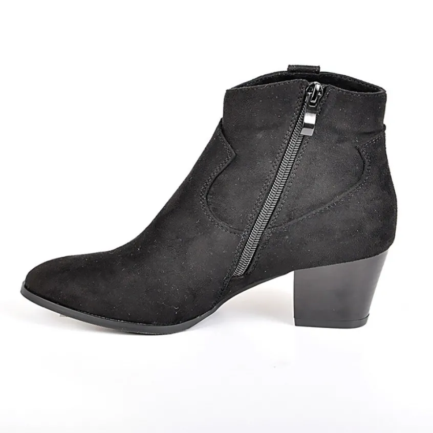 Boots, Bottines|VICE VERSA Bottines A Talons Femme Noir