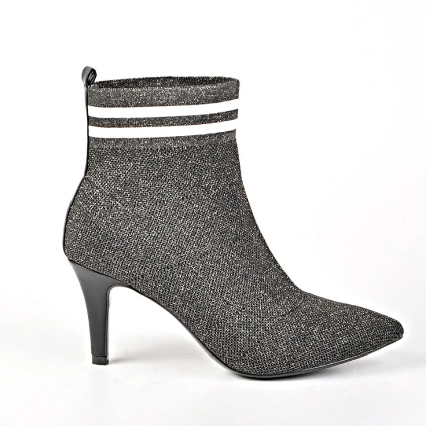 Boots, Bottines|MASCARA Bottines A Talons Gris