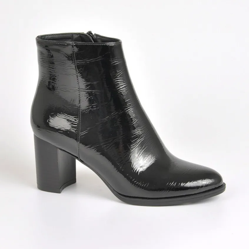 Boots, Bottines|MASCARA Bottines A Talons Vernis Noir