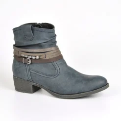 Boots, Bottines|VICE VERSA Bottines A Talons Bleu