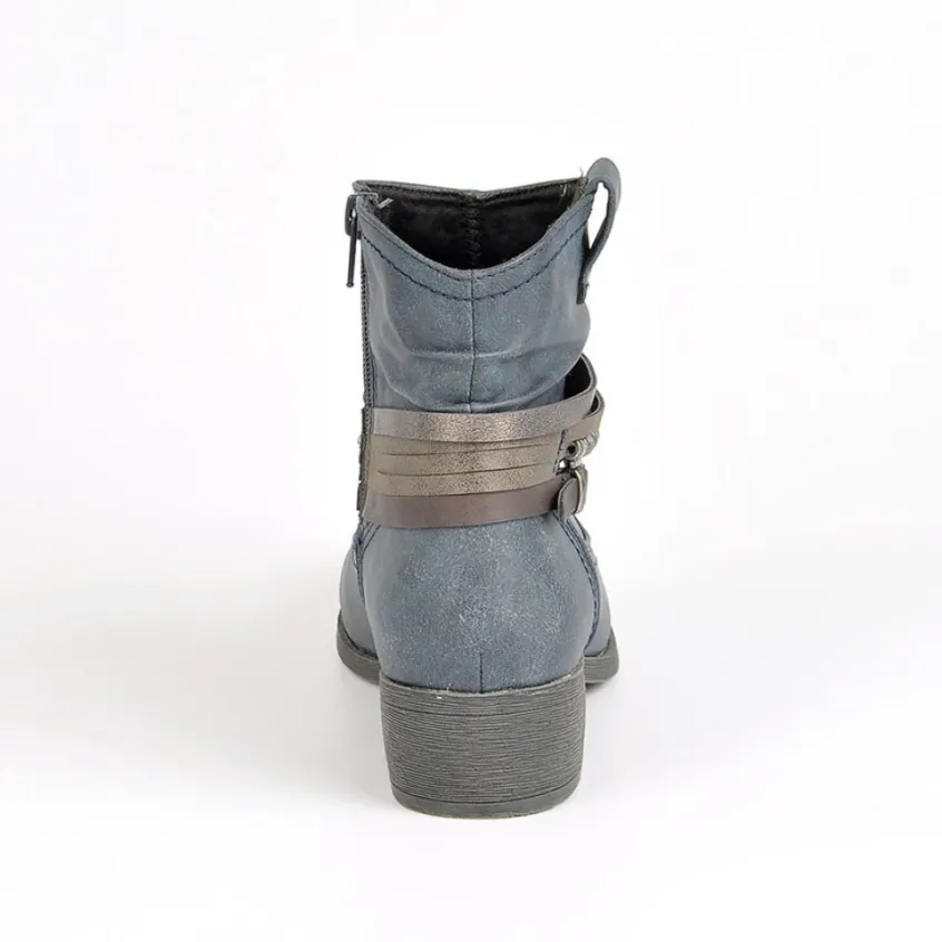 Boots, Bottines|VICE VERSA Bottines A Talons Bleu