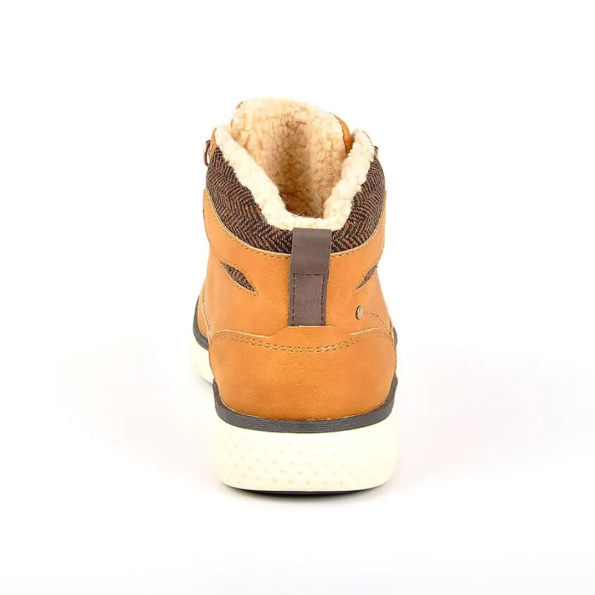 Boots, Bottines|OUTSHOES Bottines Avec Lacets Montagne Camel