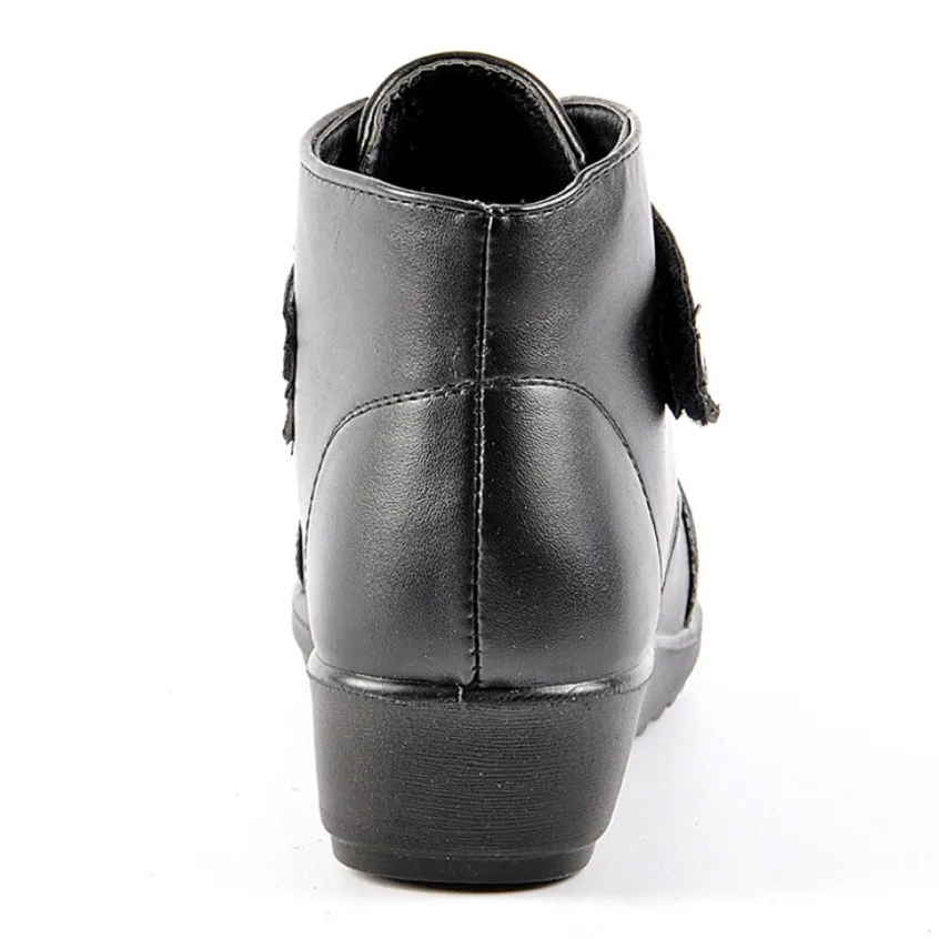 Chaussures Confort|LADY CONFORT Bottines Compensees Noir