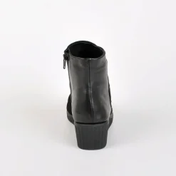 Chaussures Confort|SCALINA Bottines Compensees Semelles Souples Noir