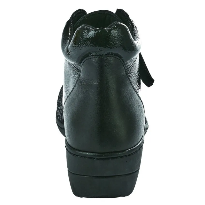 Chaussures Confort|LADY CONFORT Bottines Femme Noir