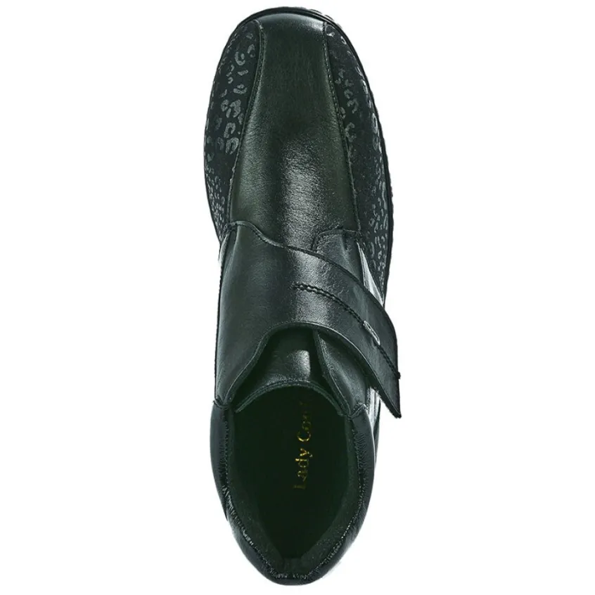 Chaussures Confort|LADY CONFORT Bottines Femme Noir
