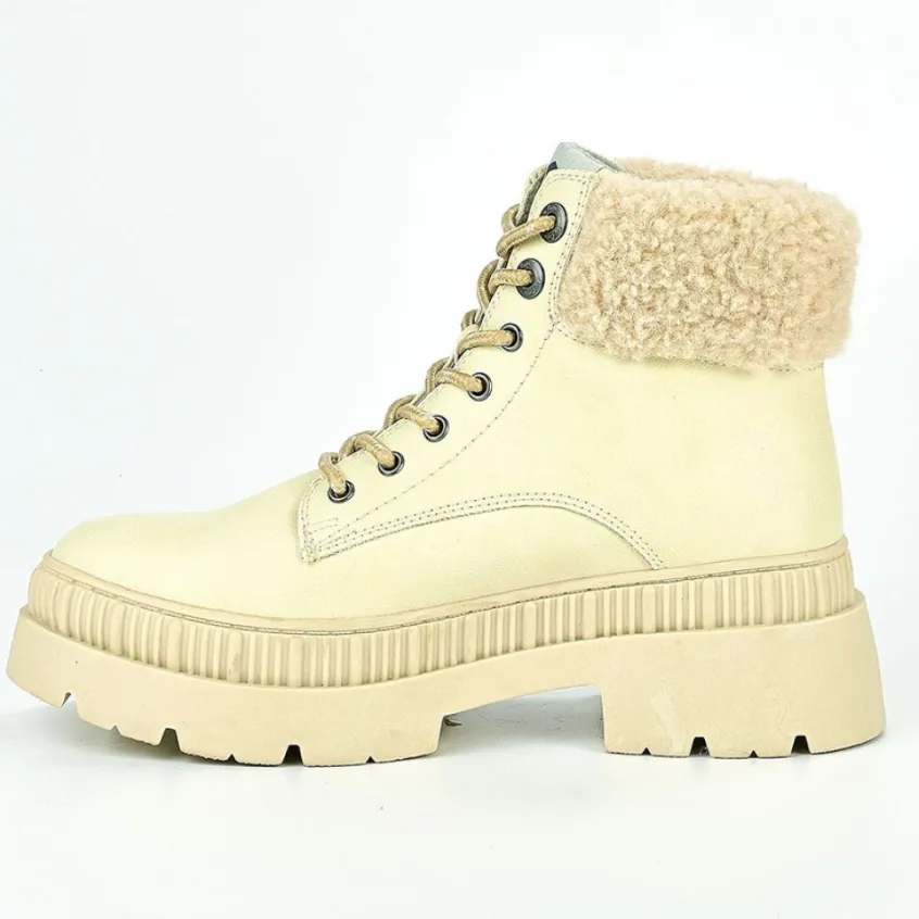 Boots, Bottines|LEE COOPER Bottines Femme Beige