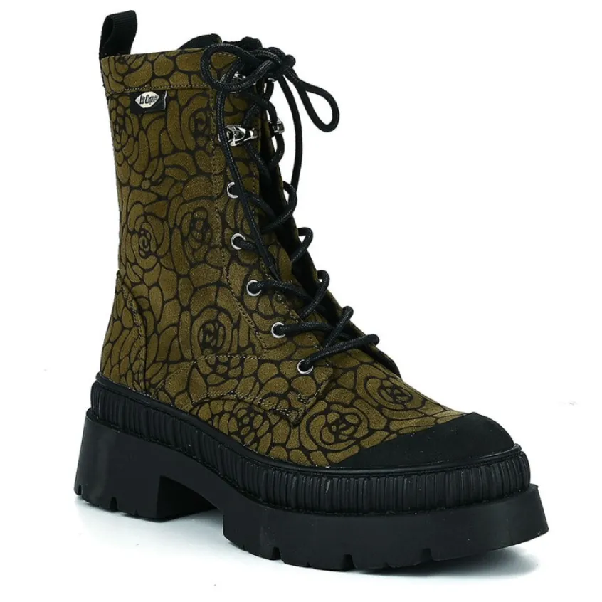 Boots, Bottines|LEE COOPER Bottines Femme Kaki