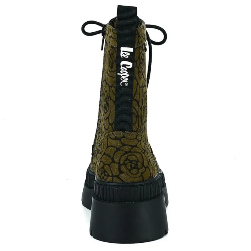 Boots, Bottines|LEE COOPER Bottines Femme Kaki