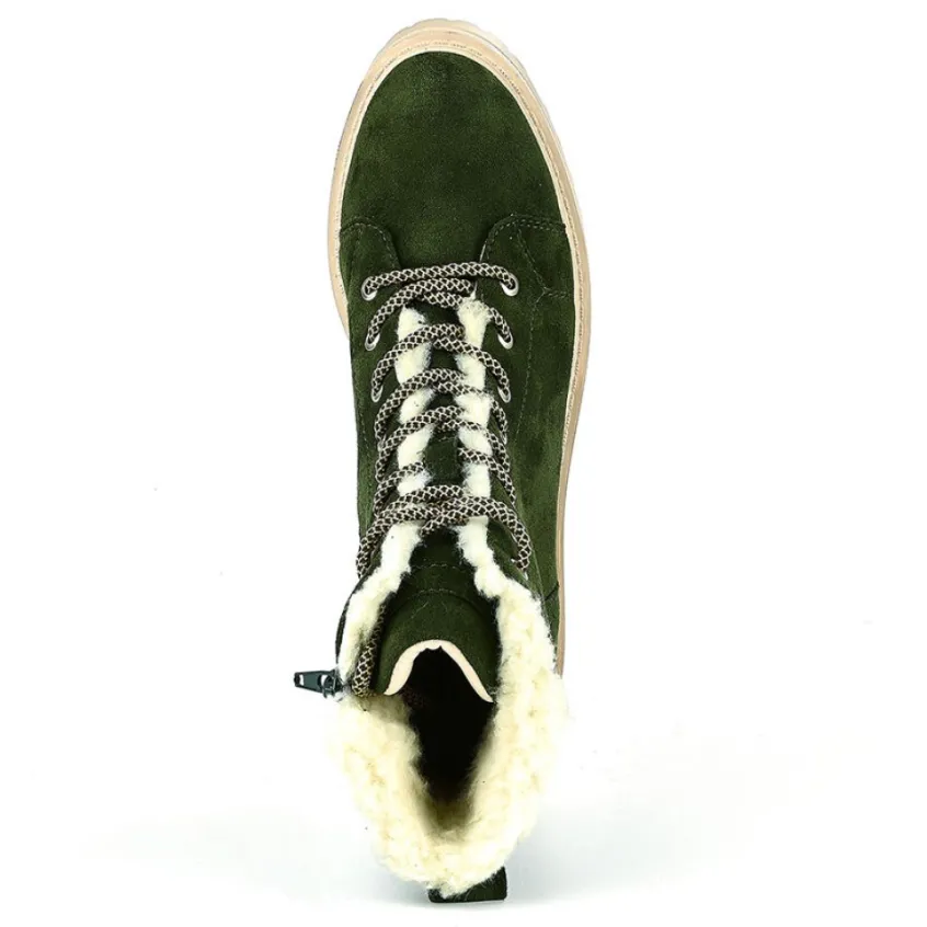 Boots, Bottines|OUTSHOES Bottines Femme Kaki
