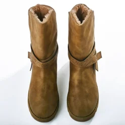 Chaussures Confort|SKECHERS Bottines Femme Beige