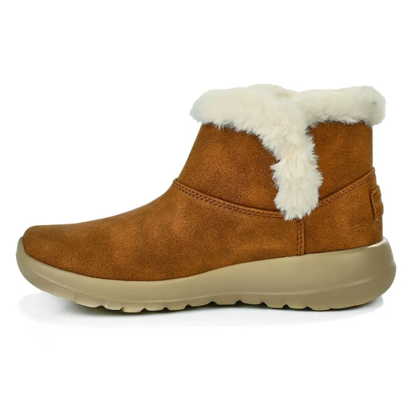 Chaussures Confort|SKECHERS Bottines Femme Marron