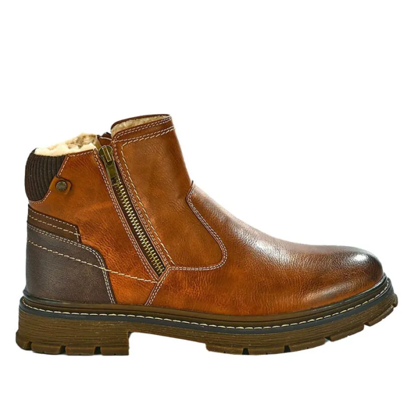 Boots, Bottines|OUTSHOES Bottines Homme Marron