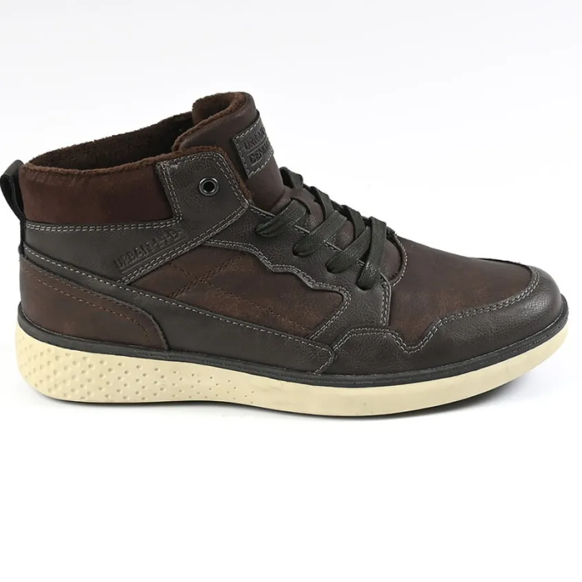 Boots, Bottines|OUTSHOES Bottines Homme Marron