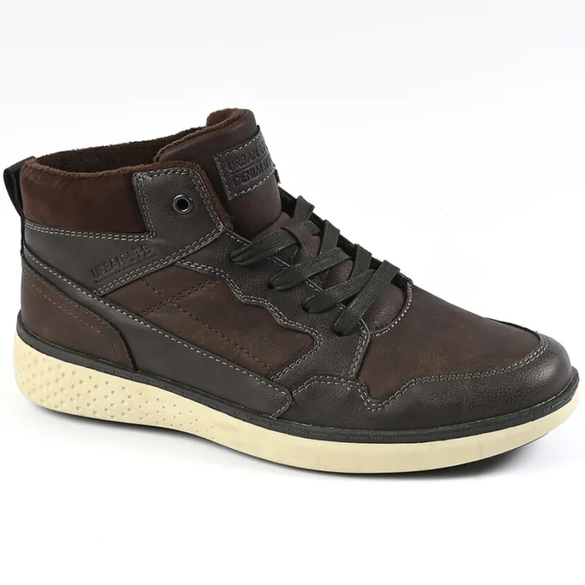 Boots, Bottines|OUTSHOES Bottines Homme Marron