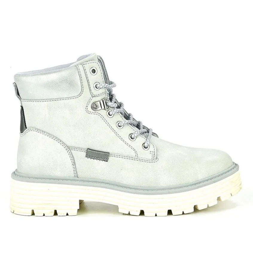 Boots, Bottines|OUTSHOES Bottines Plates Femme Gris