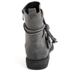 Boots, Bottines|VICE VERSA Bottines Plates Femme Gris