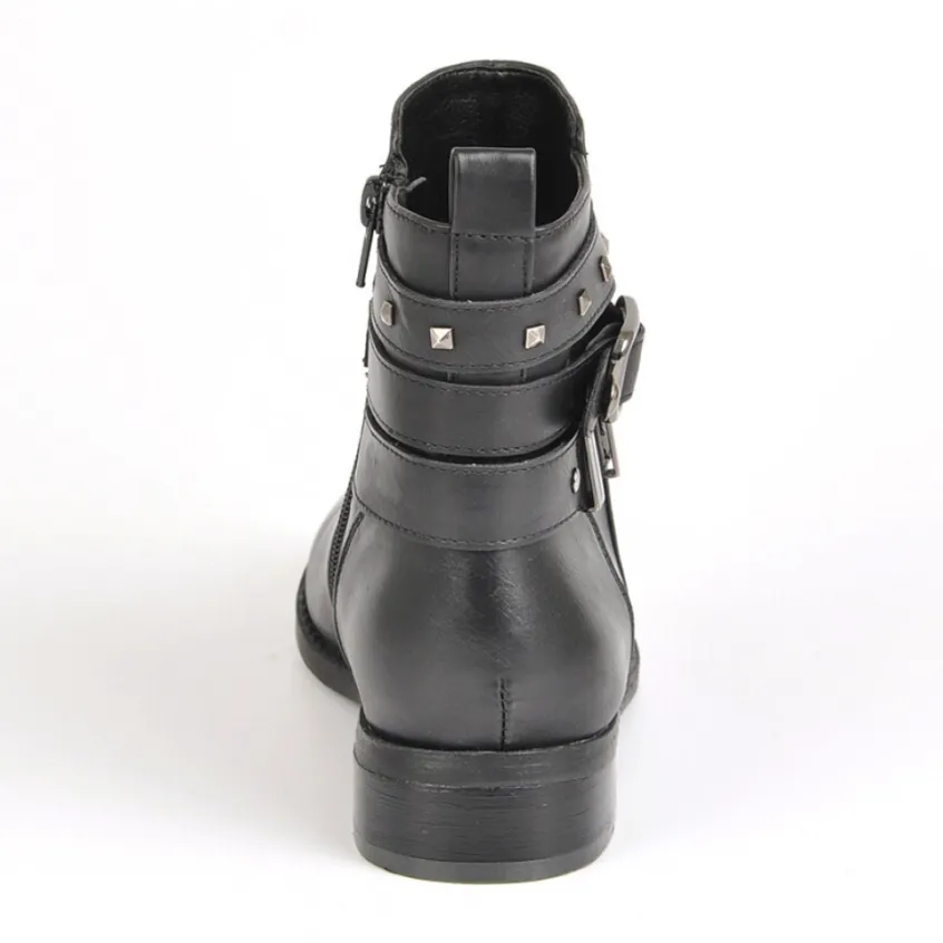 Boots, Bottines|VICE VERSA Bottines Plates Noir