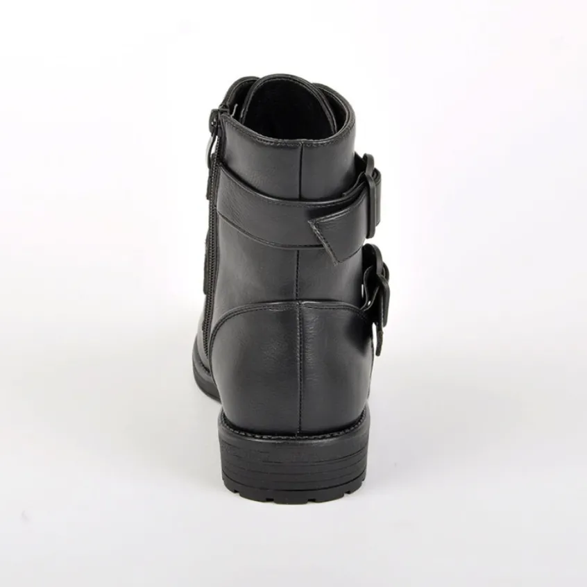 Boots, Bottines|VICE VERSA Bottines Plates Noir