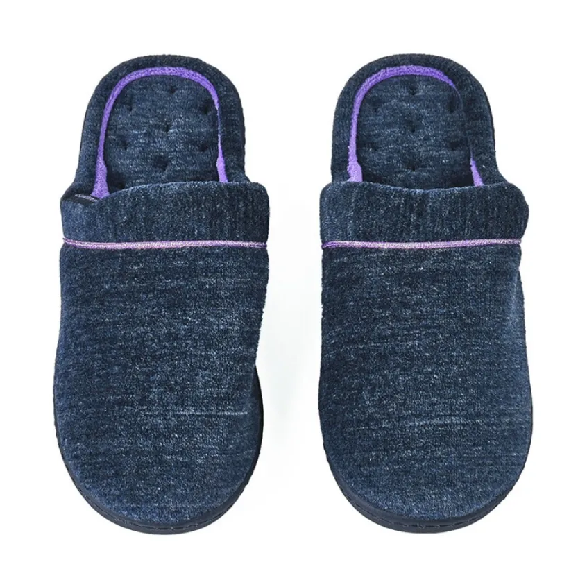 Chaussons|ISOTONER Chaussons Femme Bleu Marine