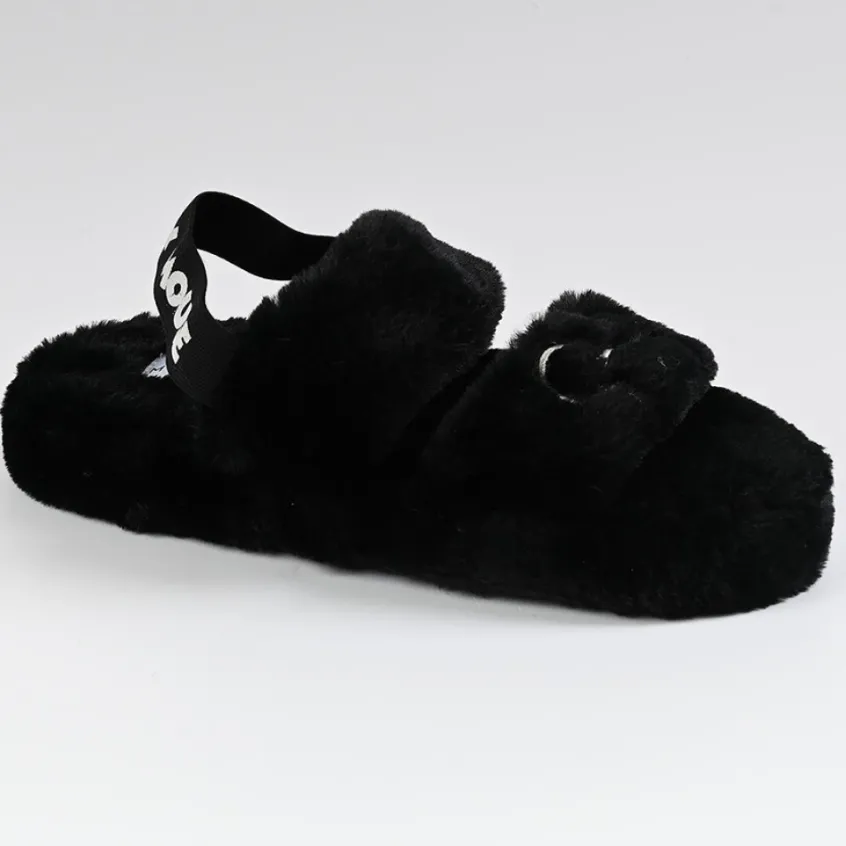 Chaussons|MICKEY Chaussons Femme Noir