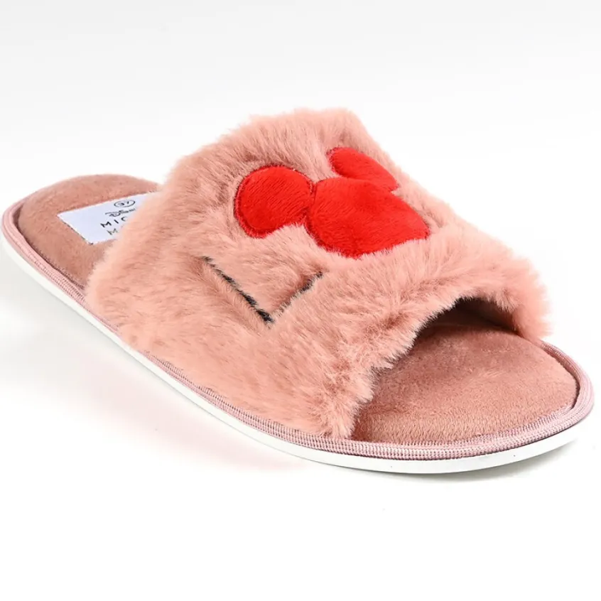 Chaussons|MICKEY Chaussons Femme Rose
