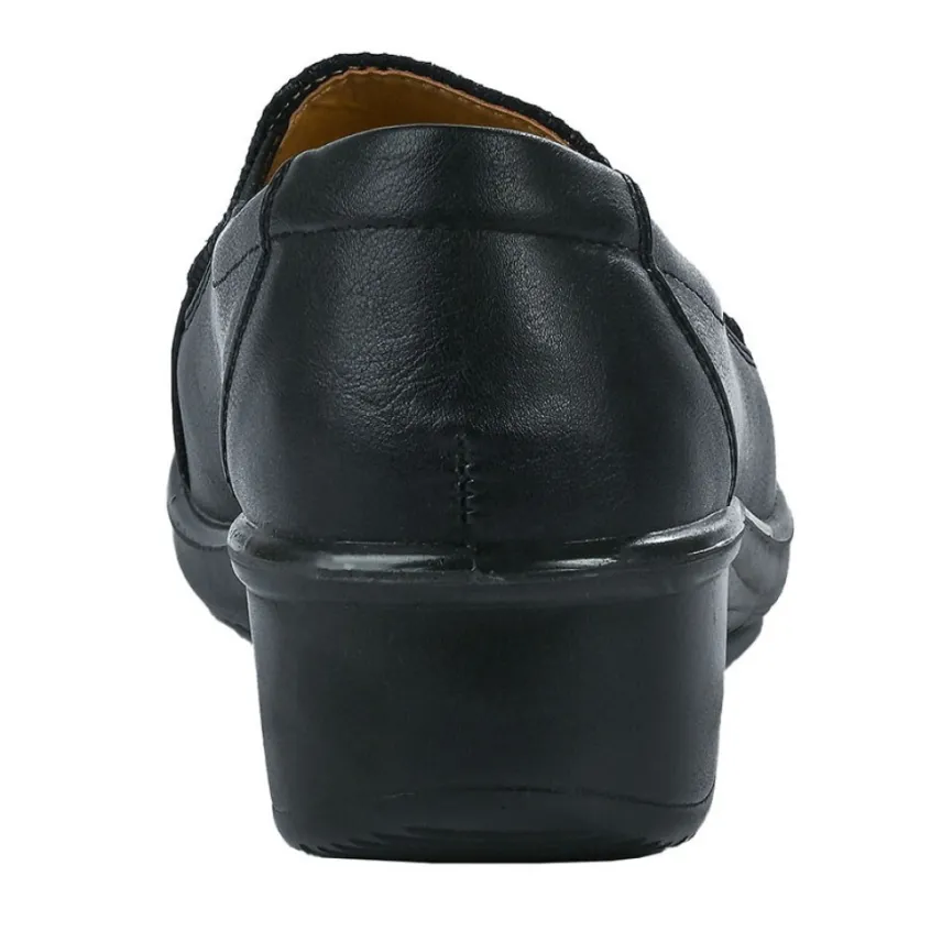 Chaussures Confort|LADY CONFORT Chaussures Confort Avec Elastiques Noir