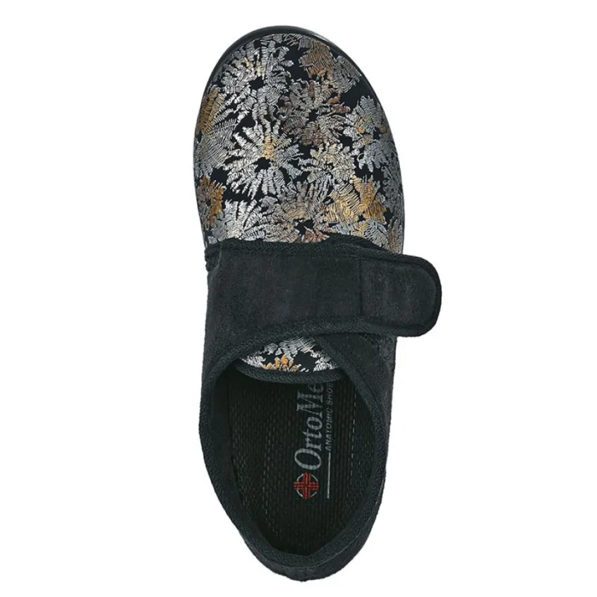 Chaussons|ORTOMED Chaussures Confort Femme Noir