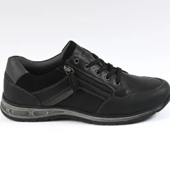 Baskets, Sneakers|RELIFE Chaussures Confort Homme Noir