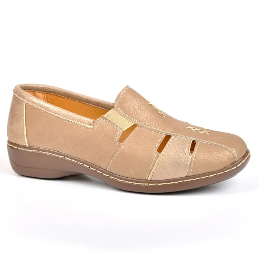 Chaussures Confort|LADY CONFORT Chaussures Confort Beige