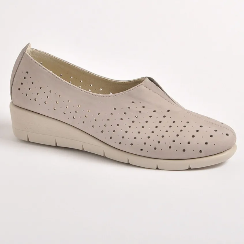 Chaussures Confort|LADY CONFORT Chaussures Confort Semelles Souples Gris