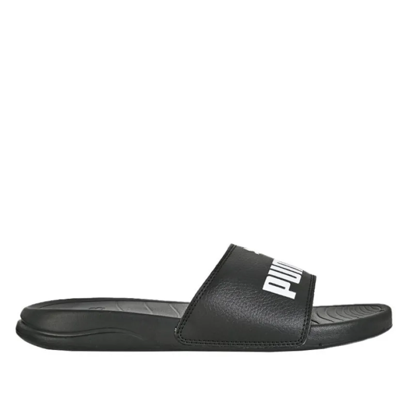 Mules, Tongs|PUMA Claquettes Homme Noir Popcat 20