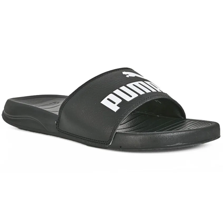 Mules, Tongs|PUMA Claquettes Homme Noir Popcat 20