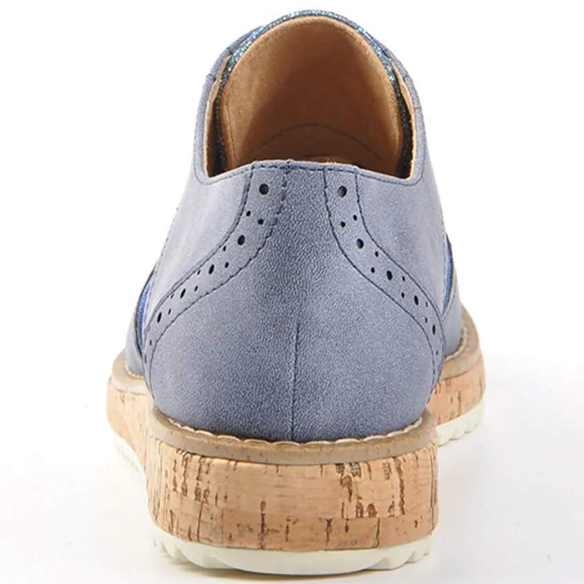 Derbies|ANA LUNA Derbies Bleu Marine