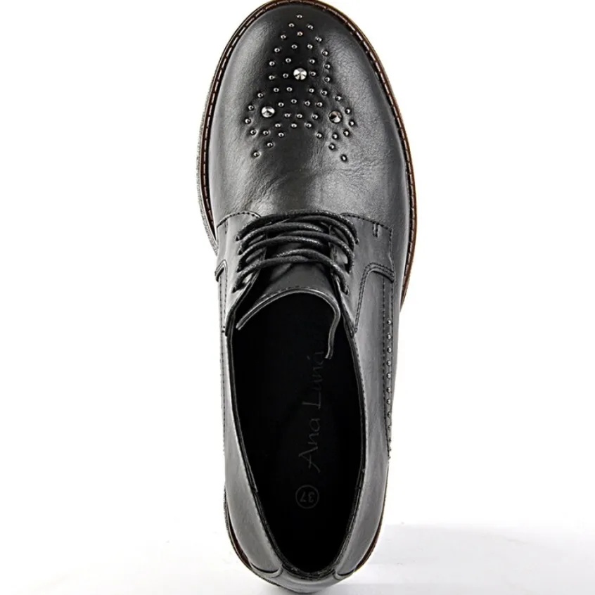 Derbies|ANA LUNA Derbies Avec Petits Clous Noir
