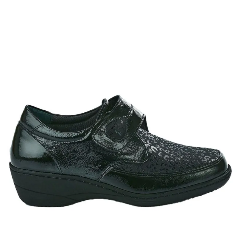 Chaussures Confort|LADY CONFORT Derbies Femme Noir