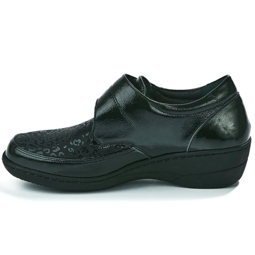 Chaussures Confort|LADY CONFORT Derbies Femme Noir