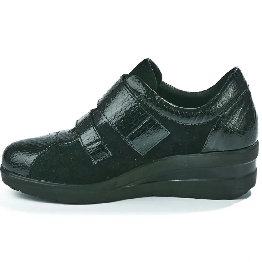 Chaussures Confort|SCALINA Derbies Femme Noir