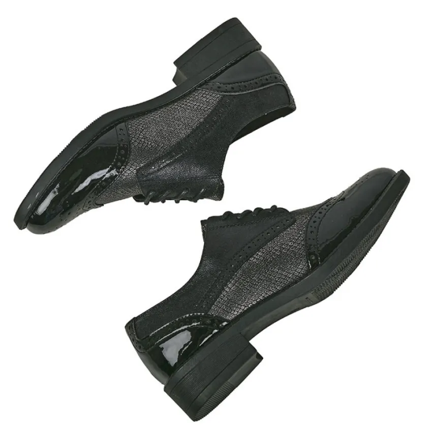 Derbies|VICE VERSA Derbies Femme Noir Et Vernis