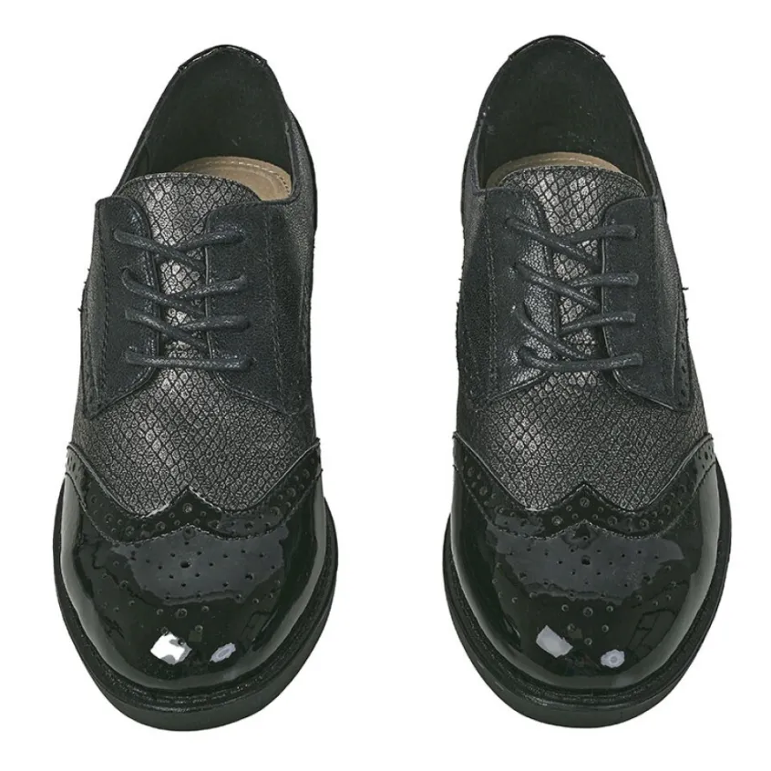 Derbies|VICE VERSA Derbies Femme Noir Et Vernis