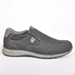 Baskets, Sneakers|RELIFE Derbies Homme Avec Elastiques Noir