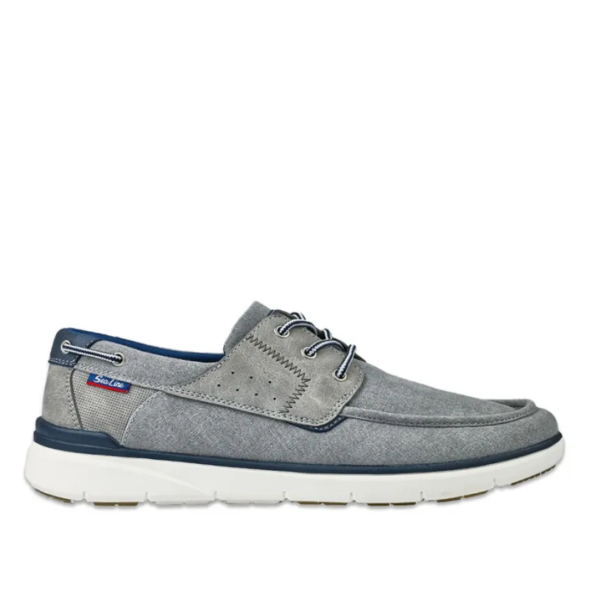 Mocassins, Chaussures Bateaux|SEALINE Derbies Homme Gris