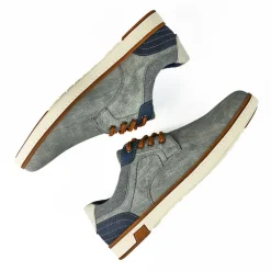 Baskets, Sneakers|STREET LIFE Derbies Homme Gris