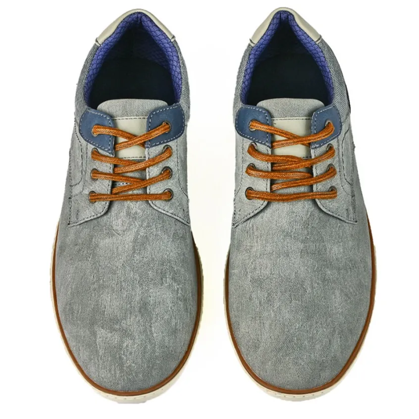 Baskets, Sneakers|STREET LIFE Derbies Homme Gris